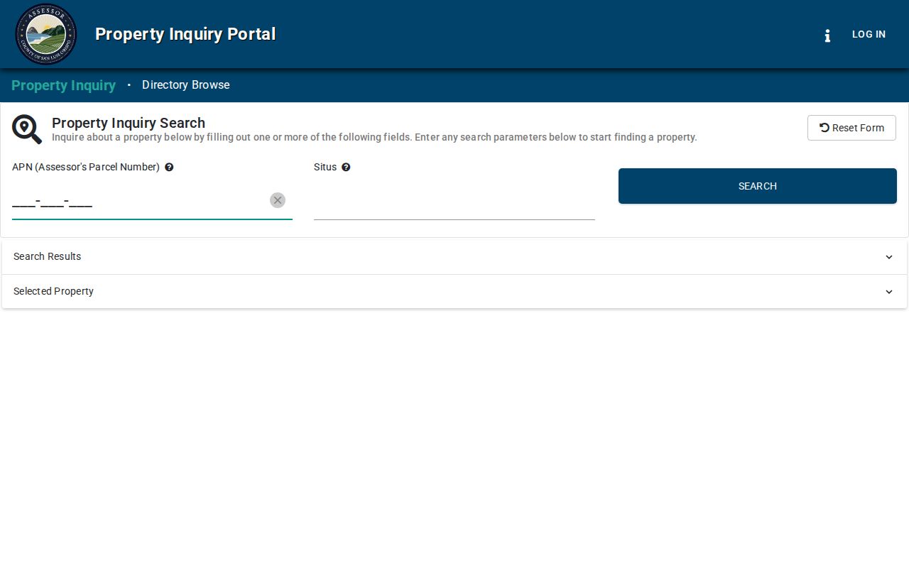 Atascadero residents directory county property inquiry portal